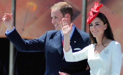 Princ William a princezna Kate během návštěvy Kanady