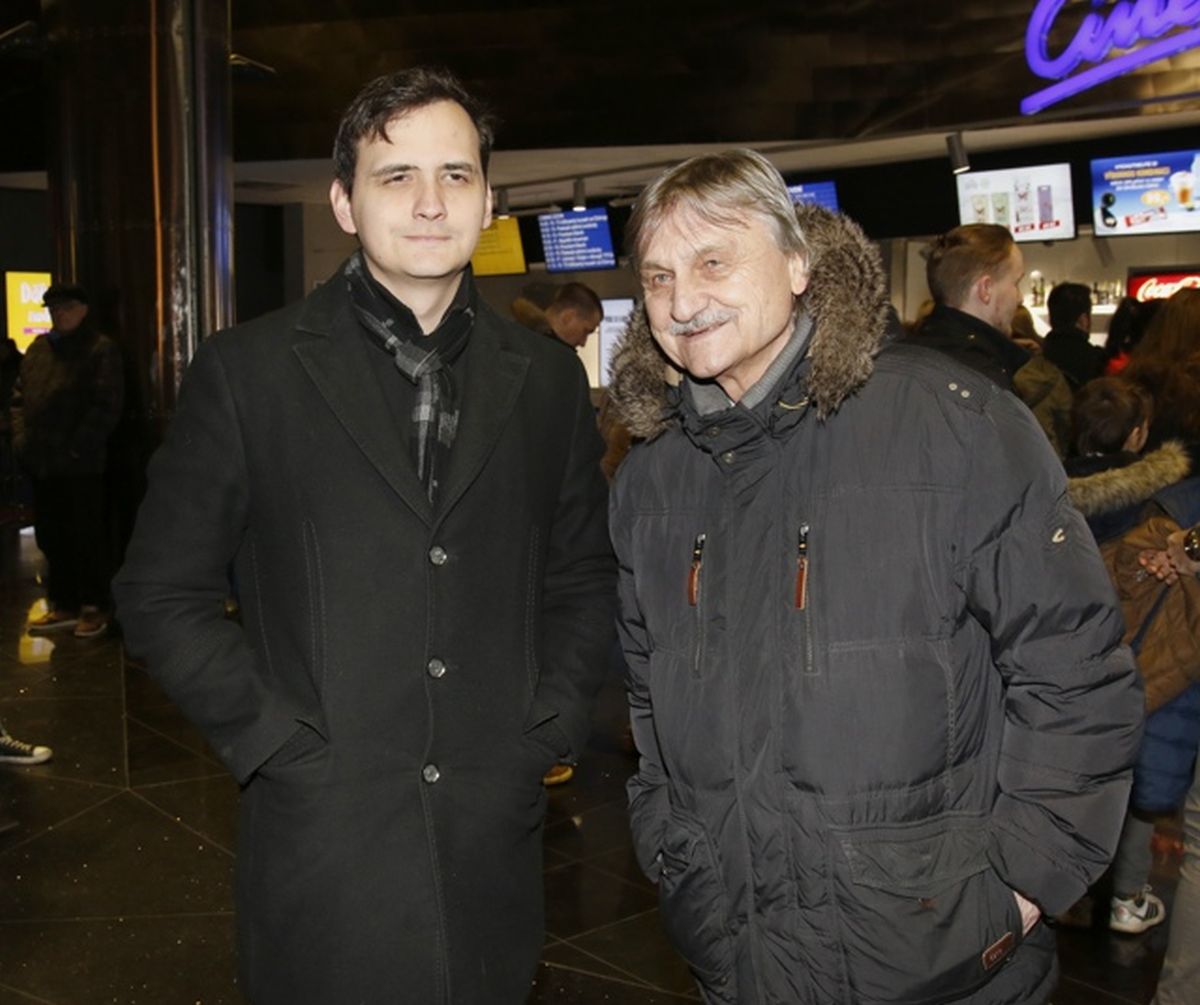 Pavel Soukup a Pavel Soukup mladší na premiéře filmu Black Panther