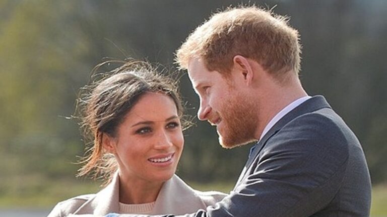 Fotografie prince Harryho a Meghan Markle