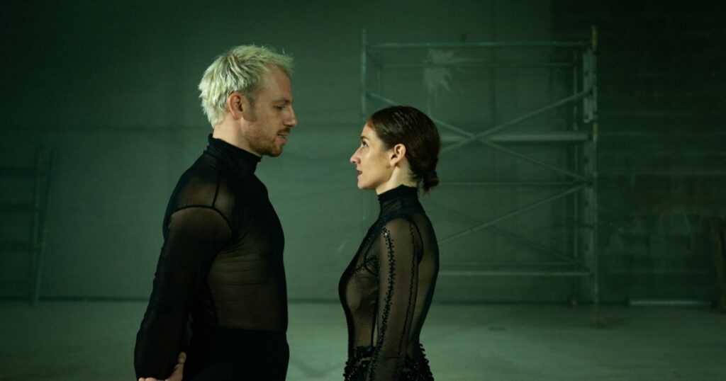 Marta Dancingerová a Martin Prágr, natáčení videoklipu The Game