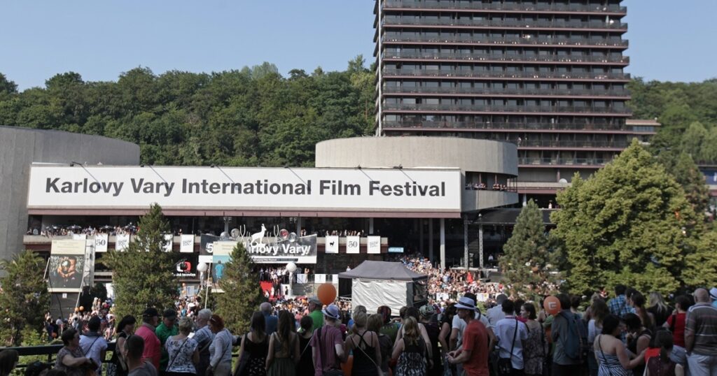 Fanoušci na 50. MFF Karlovy Vary