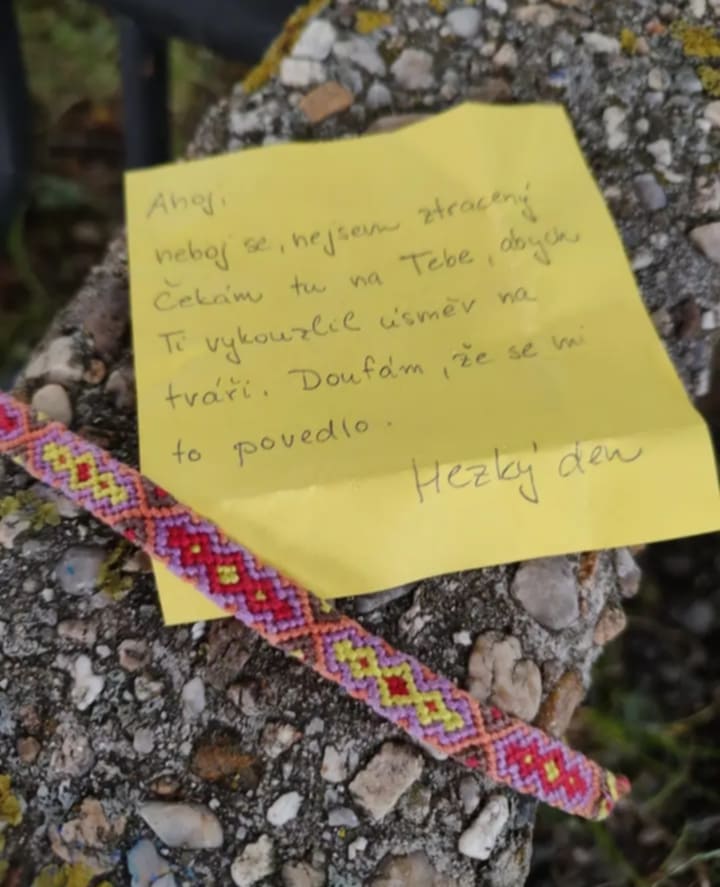 Fotografie z FB skupiny Našel se úsměv se svolením autorky paní Lucie