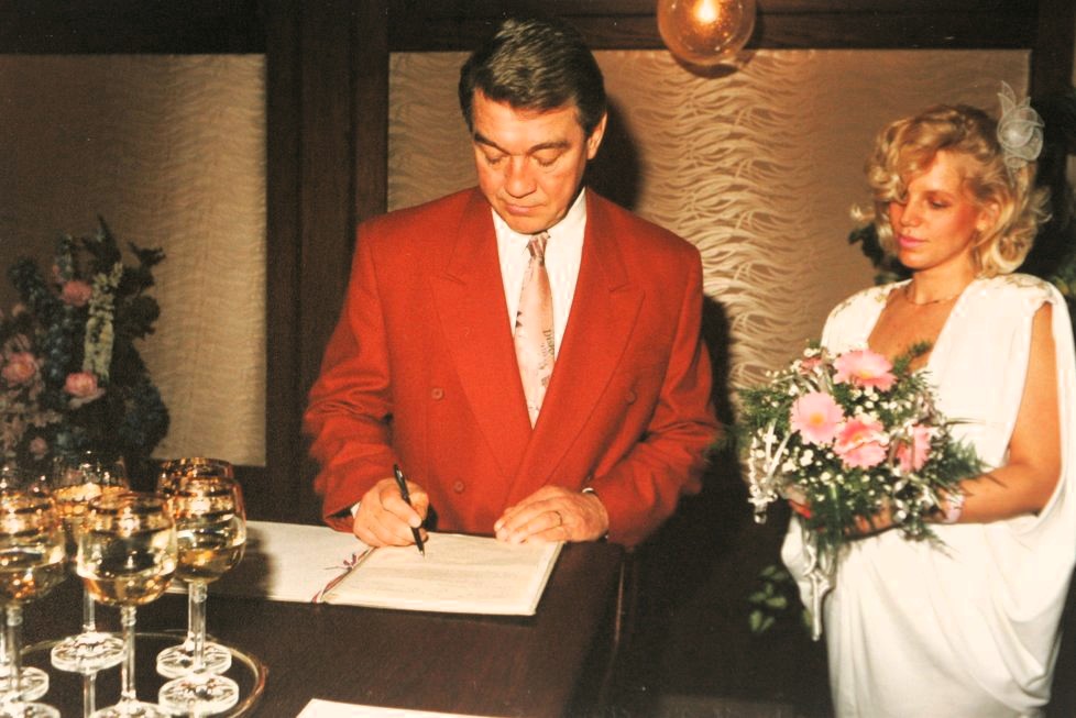 Fotografie z čtvrté svatby Jiřího Krampola