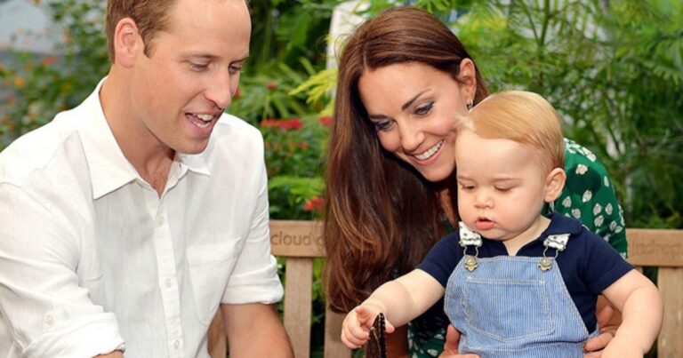 Fotografie prince Williama, princezny Kate a prince George