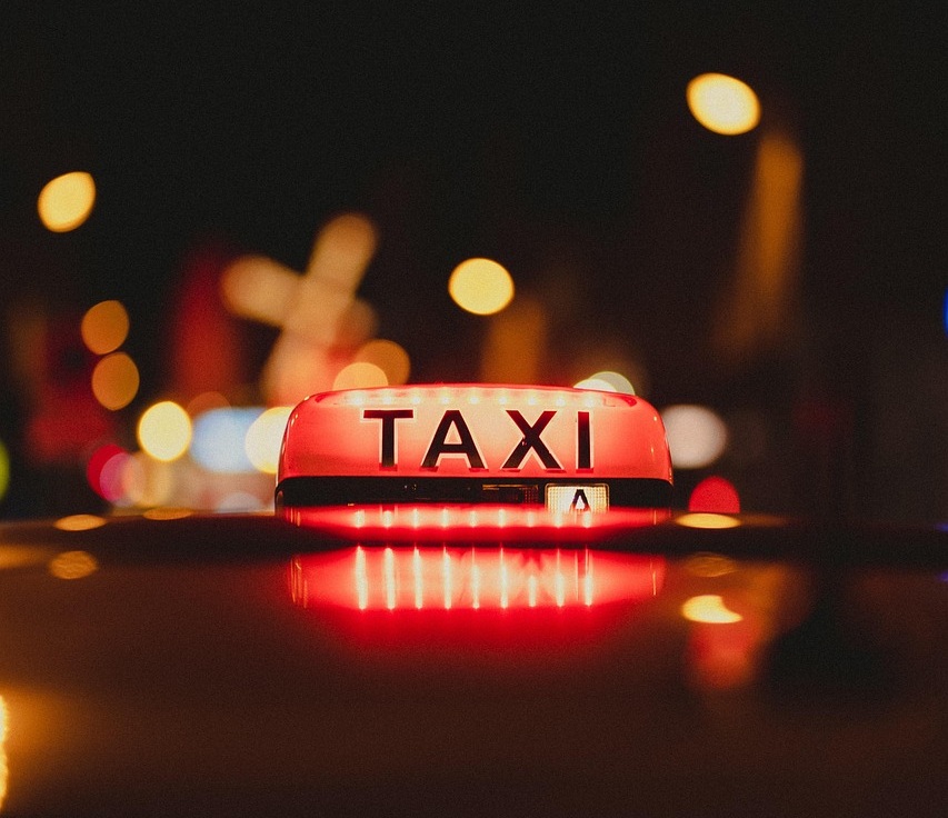 fotografie ilustrační - práce taxikáře