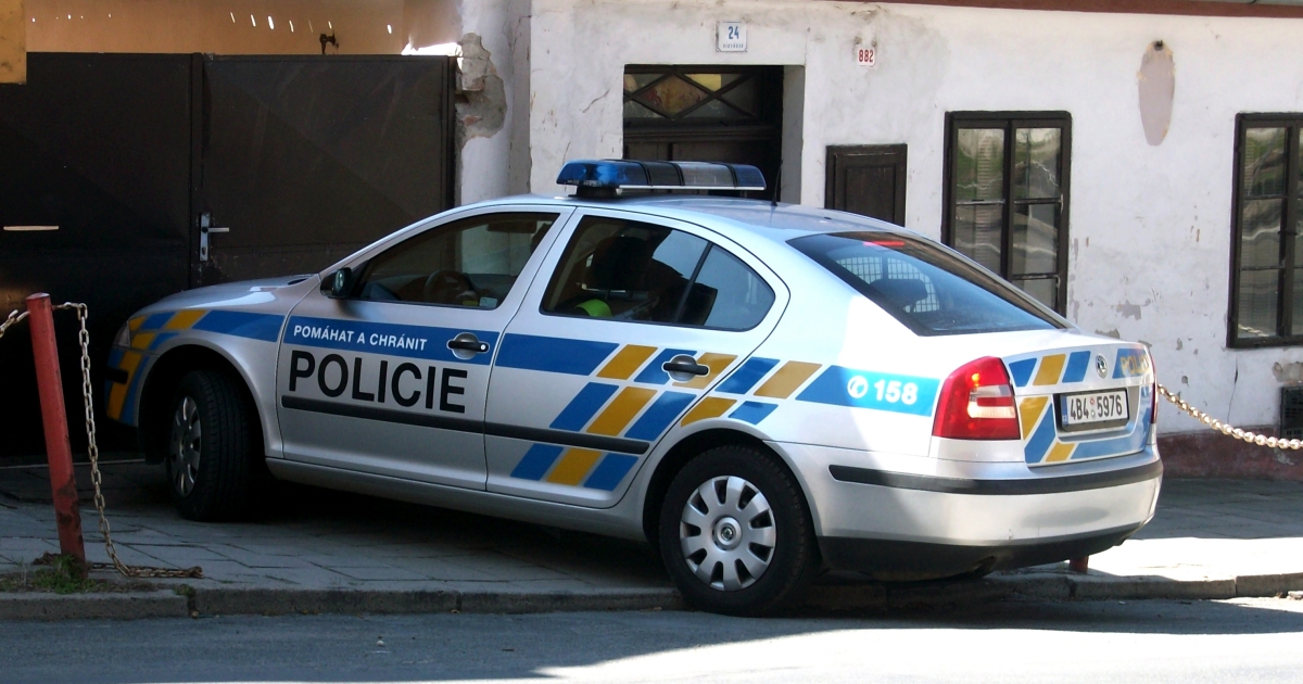Fotografie policejního auta