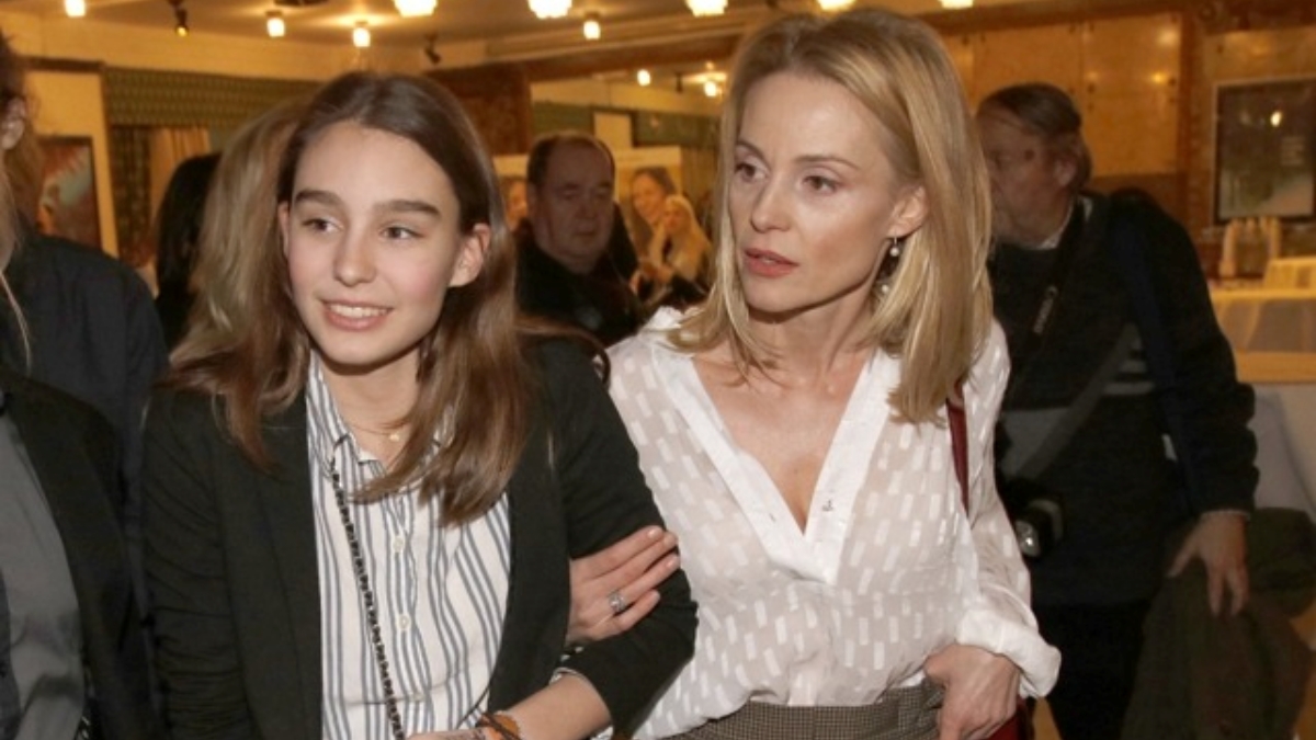Po boku Ondřeje Vetchého stojí manželka Irena, se kterou má herec dvě děti - Rebeku a Árona