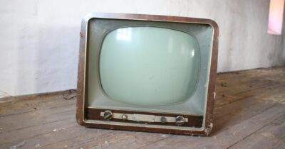 Fotografie staré televize