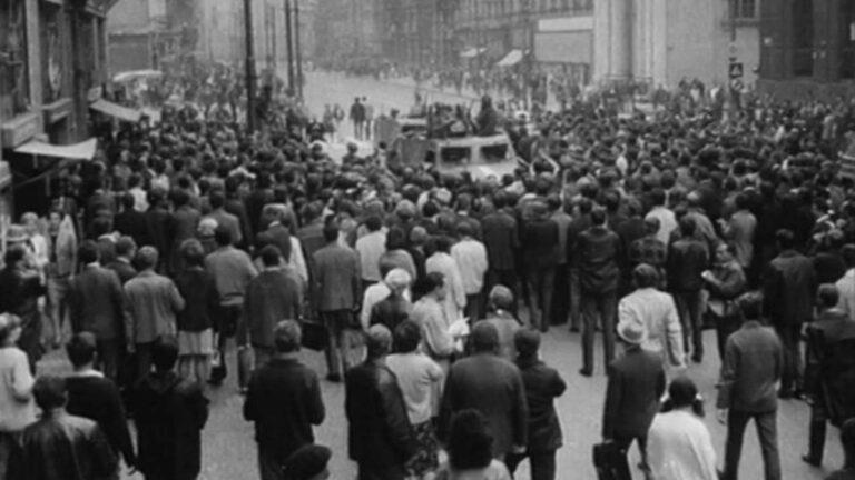 Fotografie Prahy z roku 1968