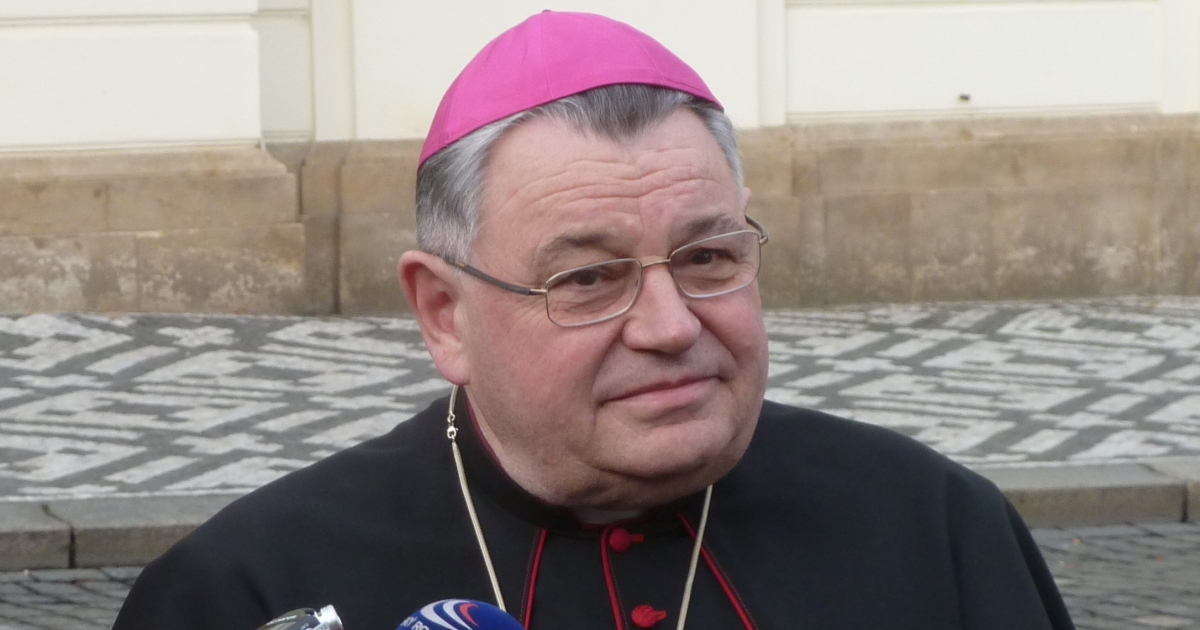 Fotografie kardinála Dominika Duky