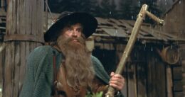 Fotografie Františka Peterky v roli Krakonoše