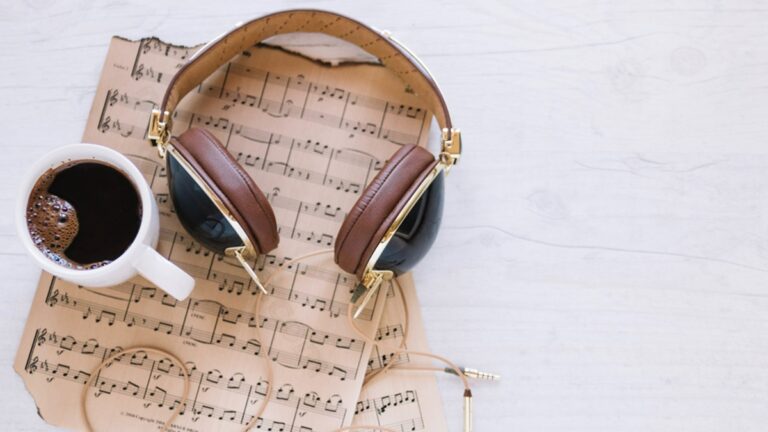 poslech hudby