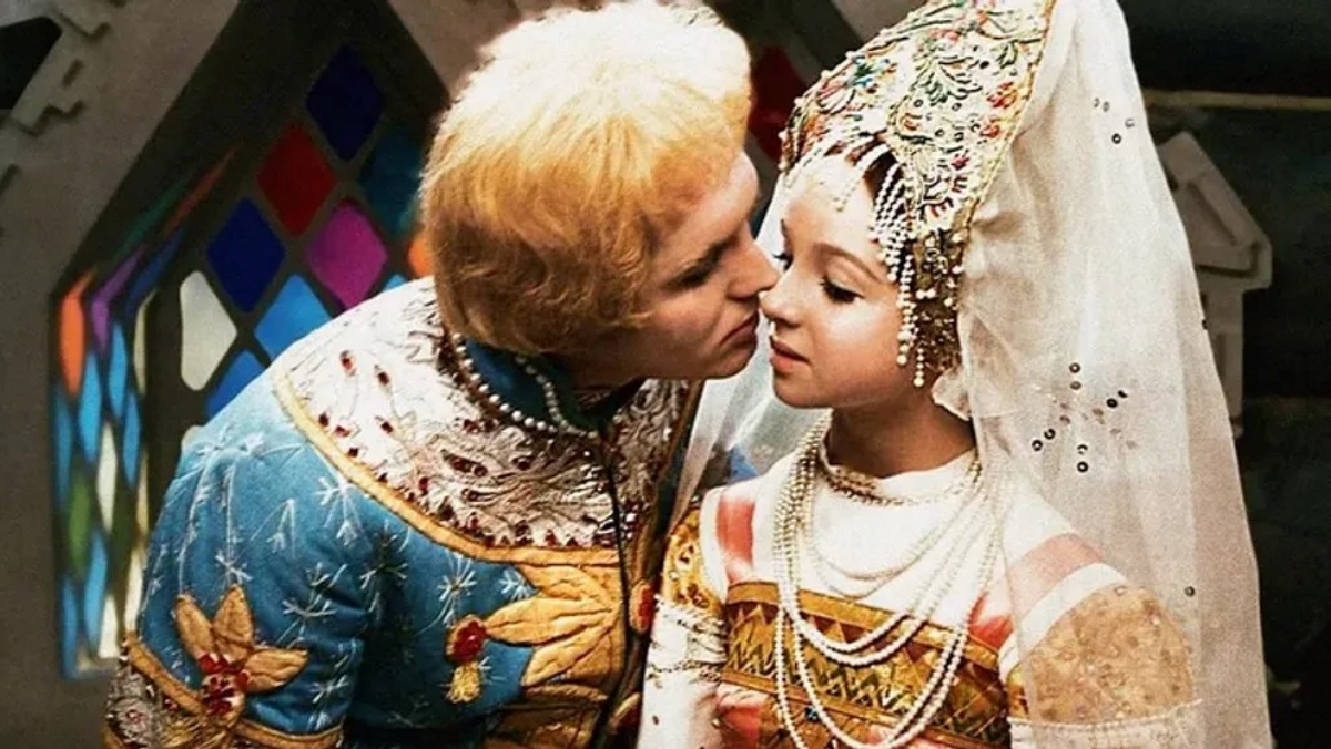 Fotografie Ivana a Nastěnky z pohádky Mrazík