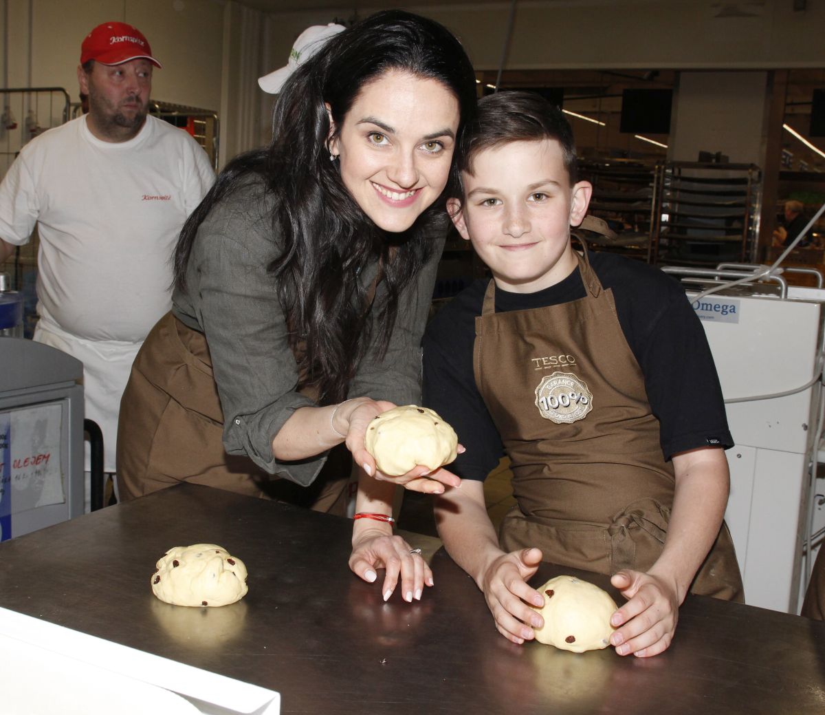 Libuše Vojtková se synem Matyášem v roce 2019