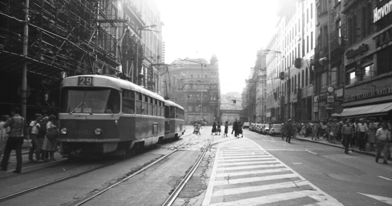 Fotografie ulice Na příkopě v Praze