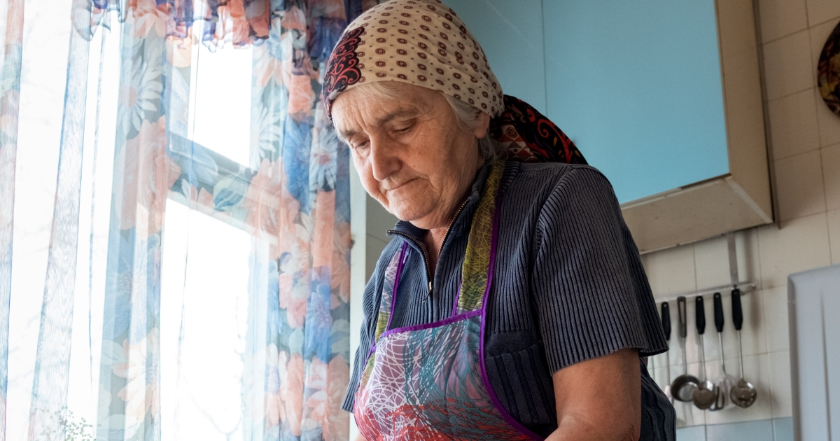 Fotografie důchodkyně