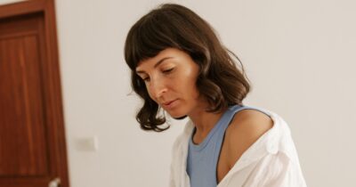 Fotografie smutné ženy