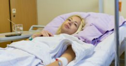 Fotografie nemocné ženy