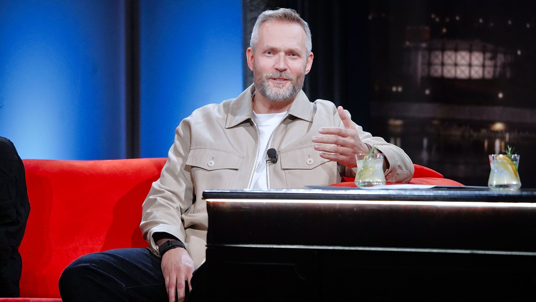 Fotografie Ondřeje Novotného v pořadu Show Jana Krause