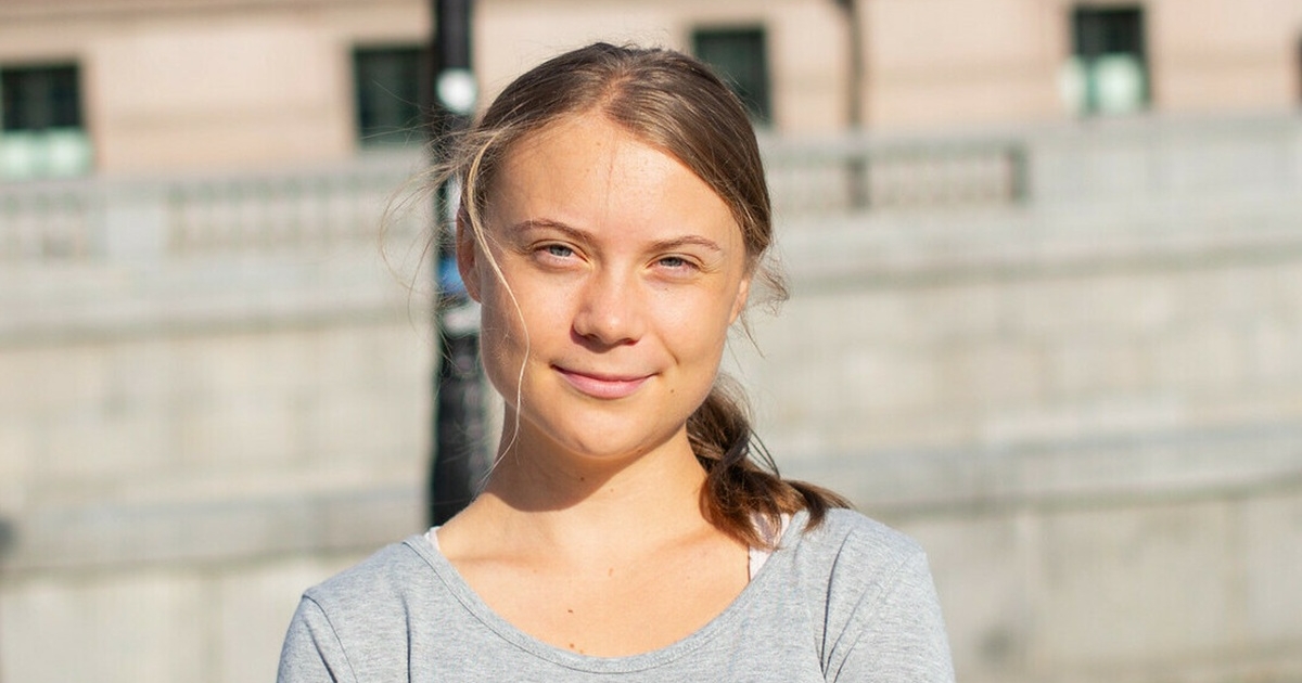 Fotografie Grety Thunbergové