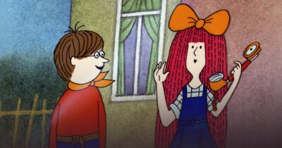 Obrázek ze seriálu Mach a Šebestová