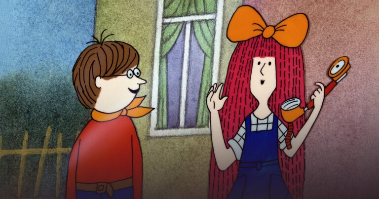 Obrázek ze seriálu Mach a Šebestová