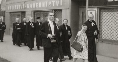 Fotografie z Prahy v roce 1971