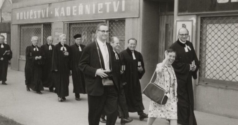 Fotografie z Prahy v roce 1971