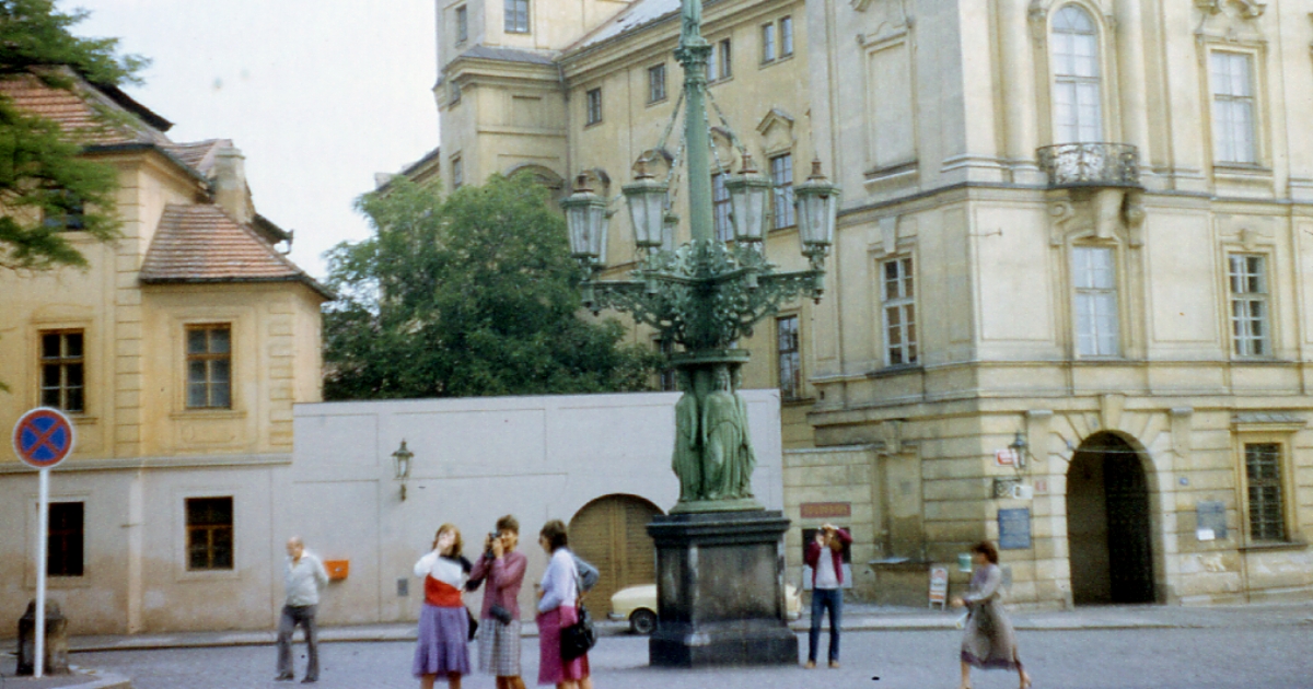 Fotografie z ulice v Praze