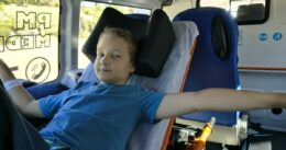 Fotografie Ondry Loubka v sanitce