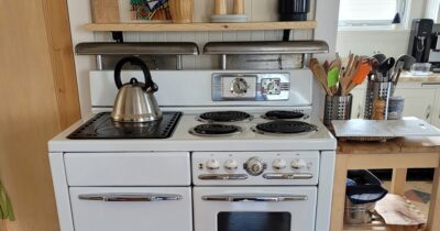 Fotografie starší kuchyně