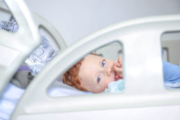 Martínek na nemocničním lůžku