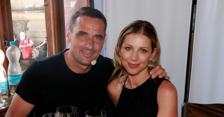 Fotografie Romana Šebrle a Hedviky Liškové