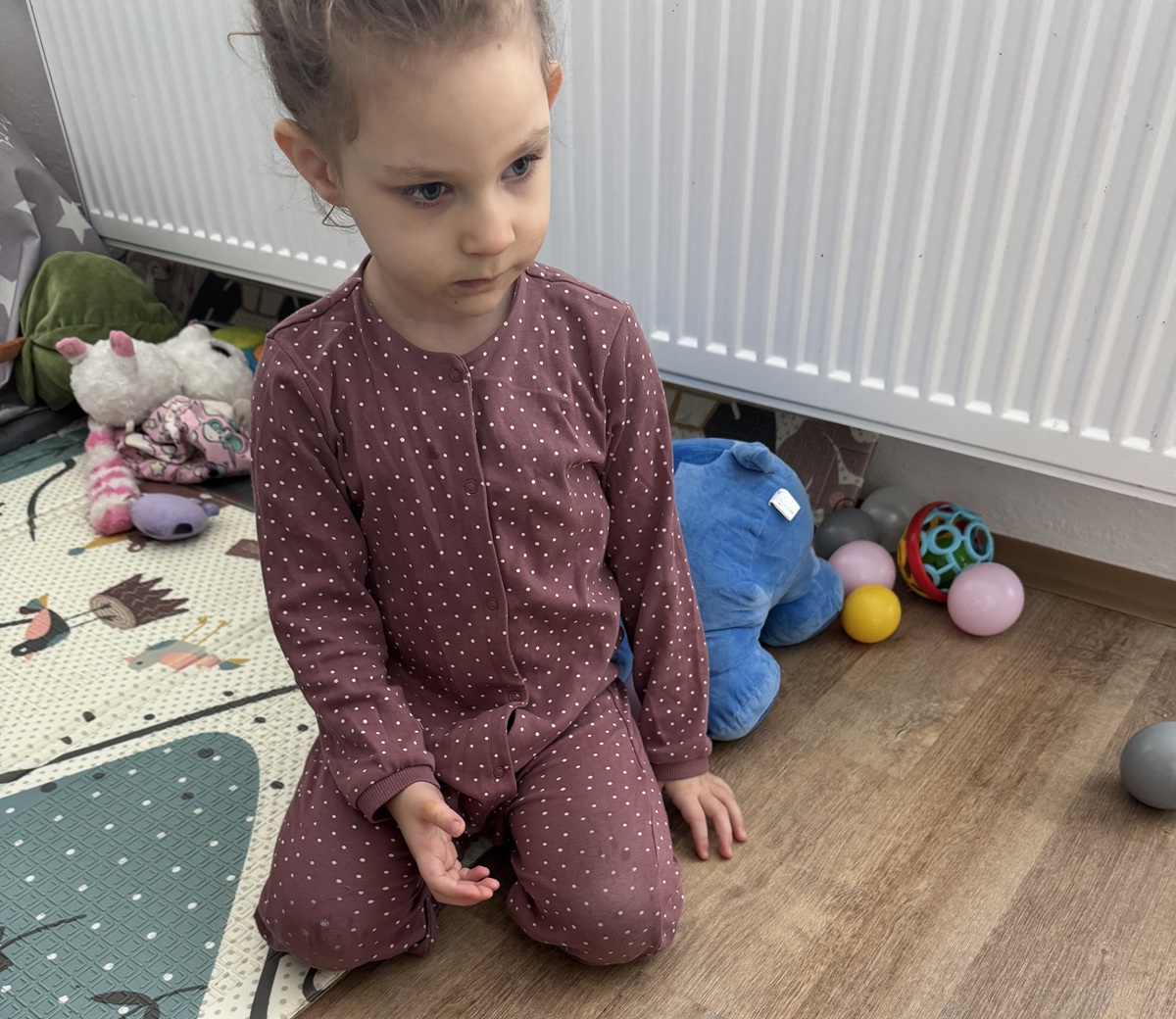 Fotografie čtyřleté Vikinky