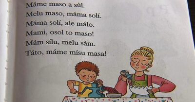 Fotografie starého slabikáře