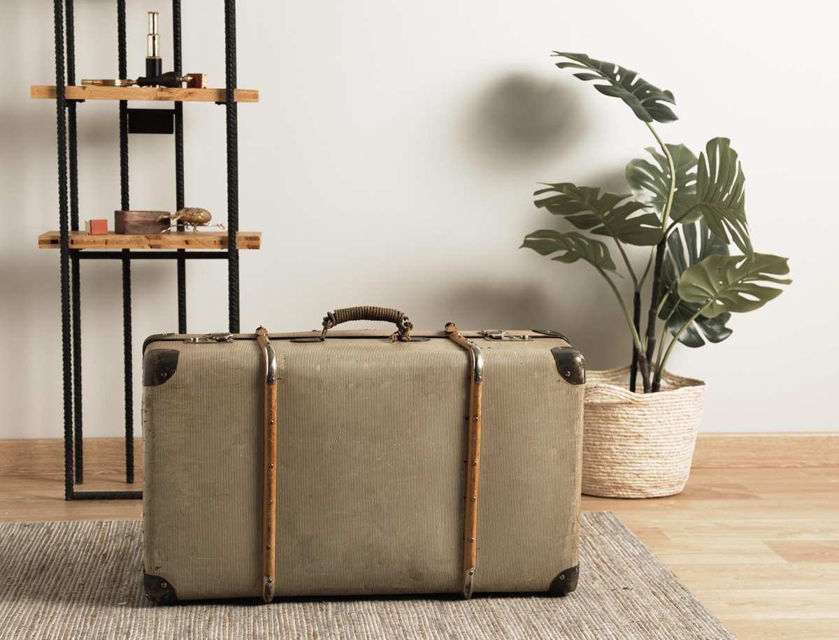 Fotografie cestovního zavazadla, kufru