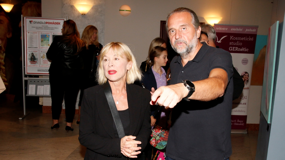 Dana Batulková s partnerem Ondřejem Zajícem