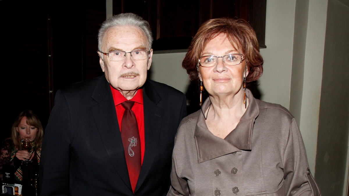 Jana Hlaváčová s manželem Luďkem Munzarem