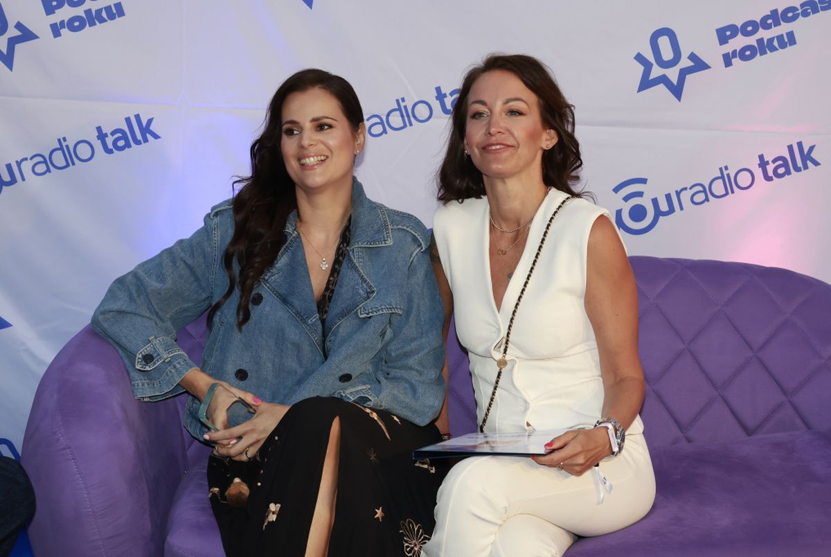 Ornella Koktová a Agáta Hanychová na vyhlášení vítězů soutěže Podcast roku 2025