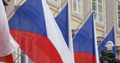 Fotografie české vlajky