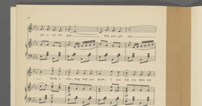 Fotografie hudebních not