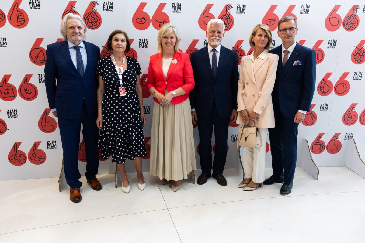 Petr Pavel a Eva Pavlová při návštěvě Zlínského kraje