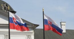 Fotografie slovenských vlajek