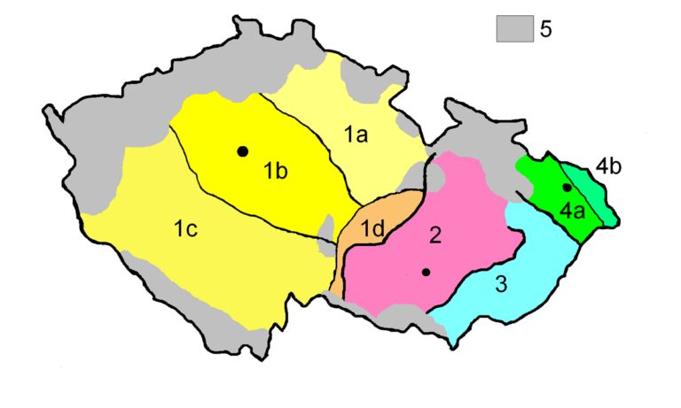 Mapa nářečí