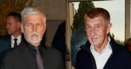 Fotografie Petra Pavla a Andreje Babiše